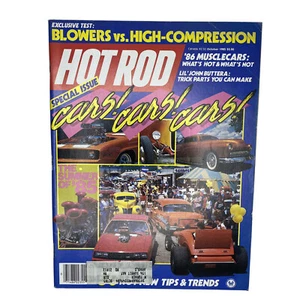 Hot Rod Magazine Original Vintage October 1985 Blowers Compression 86' Muscle - Picture 1 of 2