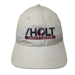 /Holt Family Cattle Strapback Hat Tan One Size Adjustable Embroidered Richardson - Picture 1 of 9