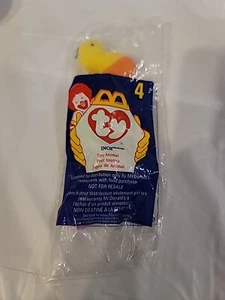 1998 TY Teenie Beanie Babies #4 Inch The Worm McDonald’s Happy Meal Sealed - Picture 1 of 4