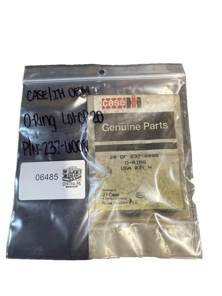 CASE/IH OEM O-Ring QTY:20 P/N: 237-6008 - Image 1 of 1