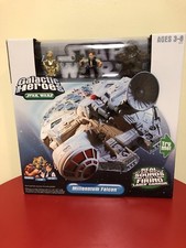 Star Wars Galactic Heroes Millenium Falcon with Solo & Chewbacca  NIB Unopened!