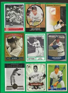 Los 4 uno Luis Aparicio HO/Luke Appling Medias Blancas de Chicago ️ Casi nuevo/nuevo Nuevo y Nuevo Nuevo - Imagen 1 de 4