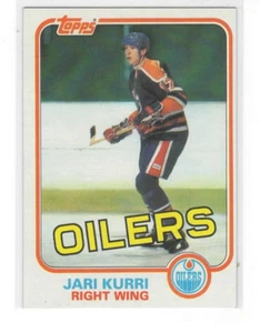1981-82 TOPPS JARI KURRI RC #18 NUEVO COMO NUEVO o mejor - Imagen 1 de 1