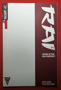 RAI (2014) #1 BOCETO EN BLANCO VARIANTE CUBIERTA, MATE KINDT, CLAYTON CRAIN - VALIENTE - Imagen 1 de 3