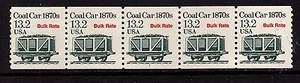 #2259 Coal Car PNC5 Pl#1 - MNH - Picture 1 of 1