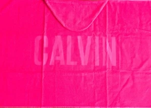 Calvin Klein Kinder Handtuch Kapuzenpullover - rosa - Einheitsgröße - KK0K00003-016 - Bild 1 von 4
