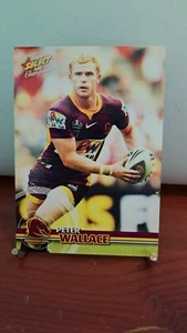 2009 SELECT NRL CHAMPIONS PETER WALLACE #15 BRISBANE BRONCOS - Picture 1 of 1