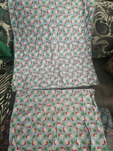 Homemade Baby Boy Christmas Blanket and Pillow Case Santa Holiday - Picture 1 of 7