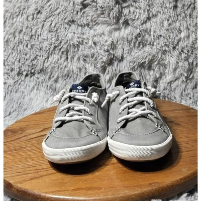 Zapatos Sperry Para Mujer Talla 8 Salón LTT Tenis Con Cordones STS81822 Azul Tela Informal Foto 1 de 4