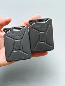 2PCS 1/6 Scale WWII German Style Fuel Jerrican Model for 12" Action Figure - Picture 1 of 11