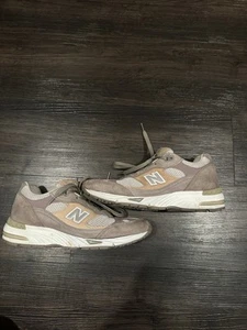 Zapatillas Mujer NEW BALANCE 991 Talla 9 Hechas en EE. UU. Beige Marrón - Imagen 1 de 7