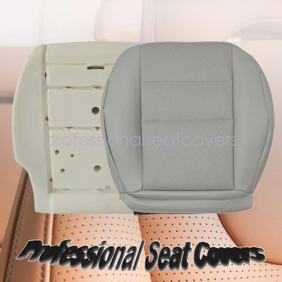 Bottom Seat Cover Gray & Foam Cushion For 2008-14 Mercedes Benz C250 C300 C350 - Image 1 of 4