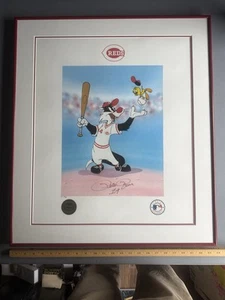 RARO Warner Brothers MLB-Firmado-”PETE ROSE”-KeepYourEyeOnTheTweety-AP #30/38-CERTIFICADO DE AUTENTICIDAD - Imagen 1 de 9