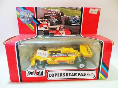 POLISTIL FK23 'COPERSUCAR FA5 F1 RACING CAR #14' 1:32. MIB/BOXED — 第 1/4 张图片