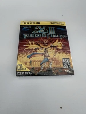 Ys III: Wanderers From Ys Complete In Box! TurboGrafx 16 CD NEC DUO Falcom Y's - Image 1 of 2