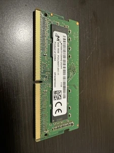 Micron 8GB PC4-2400T PC4-19200 DDR4 2400MHz 1Rx8 Laptop RAM Memory CL17 - Picture 1 of 4