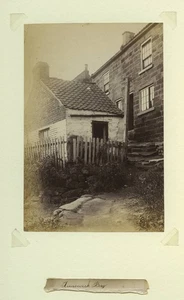 Runswick Bay Yorkshire Old House & Outhouse c1880s Photo - Picture 1 of 1