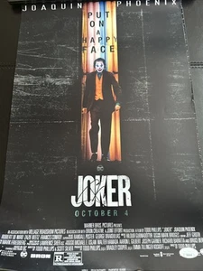 Poster firmato Bradley Cooper 12x18 certificato JSA The Joker Director - Foto 1 di 4