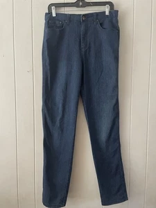 VTG Diane Gilman DG2 Dark Wash Vintage Blue Jeans, Size 10T - Picture 1 of 11