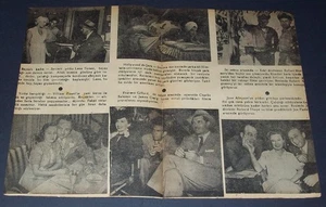 HOLLYWOOD STARS-SHIRLEY TEMPLE-LANA TURNER Turkish 1945 CF-PHOTO ARTICLE 70370 - Picture 1 of 3
