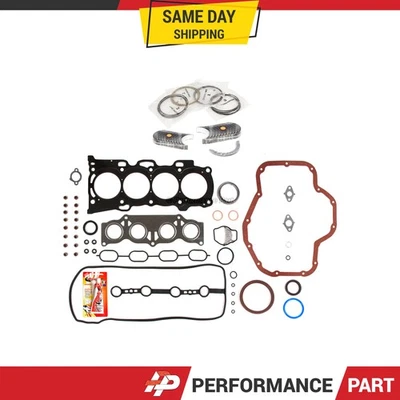 Full Gasket Set Bearings Rings Fit 2006 Toyota Rav4 2.4L - Image 1 of 4