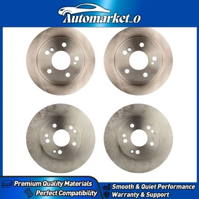 OE Front Rear Disc Brake Rotor for Mercedes-Benz 190E 1986-1986 - Image 1 of 4