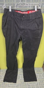 Under Armour Golf Pants Mens Sz 30x32 Straight Leg Black - Imagen 1 de 4