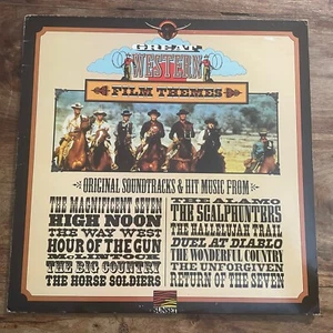 GREAT WESTERN FILM THEMES NEAR MINT VINYL LP / FIRST PRESSING UK / SUNSET - Picture 1 of 12