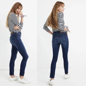 NWT Madewell Skinny High Rise Roadtripper Jeans in Jansen Wash | Size 25 - Picture 1 of 6