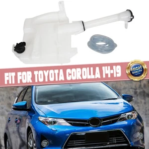 Fit Fits 2014-19 Toyota Corolla Windshield Washer FluidReservoir Tank Bottle ABS - Picture 1 of 10
