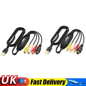 USB Video Capture Card VHS TV DVD VCR VHS To Digital Converter(Female connector) - Bild 1 von 8