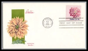 US FDC # 1878 18c Flower issue Tudor House   1981, 9p2080 - Picture 1 of 1