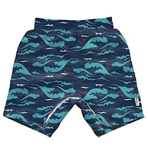 Baby/Toddler Swim Trunks 18 Months Easy Change Eco Coastal Beach Tropical - Picture 1 of 5