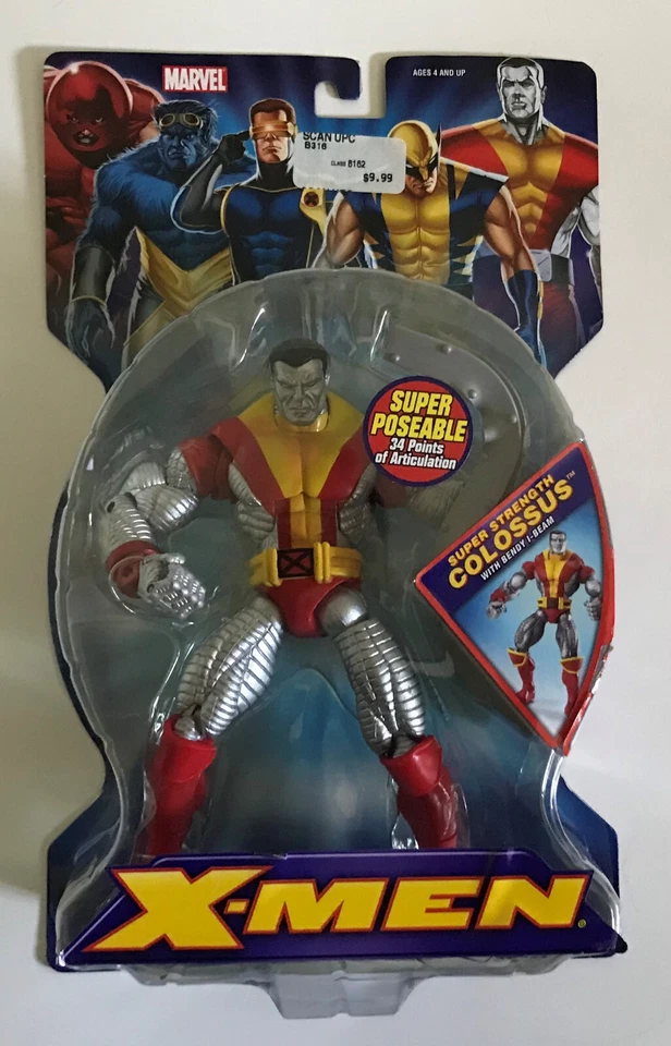 2006 TOYBIZ MARVEL X-MEN CLASSICS SUPER STRENGTH COLOSSUS 6" ACTION FIGURE READ