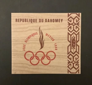 Block Dahomey Scott #C88a nh - Bild 1 von 2