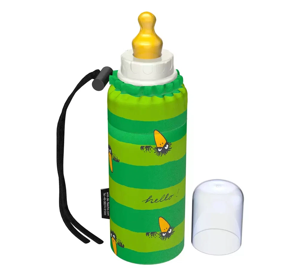 Emil Babytrinkflasche Babyflasche Glasflasche  Milchflasche Rabe 250 ml - Bild 1 von 1