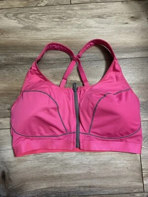 Sujetador deportivo La Isla, cierre frontal, acolchado, 38DD Foto 1 de 4