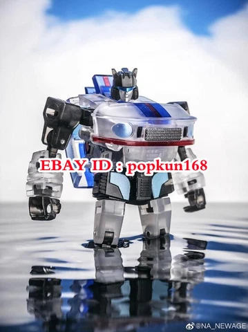 New Jazz Newage NA H2T Transparent Version Autobot G1 Action Figure Kids Toys Cover
