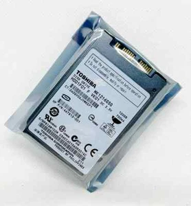 Toshiba MK1216GSG 120GB 1.8" Inch SATA HDD 5400RPM Hard Drive 5MM # - Picture 1 of 3