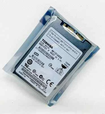 Toshiba MK1216GSG 120GB 1.8" Inch SATA HDD 5400RPM Hard Drive 5MM # - Image 1 of 3