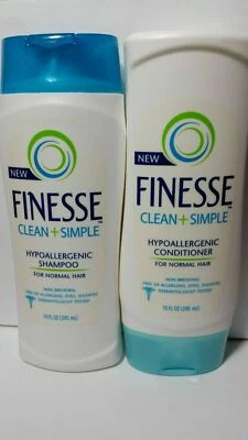 Finesse Clean Simple Hypoallergenic Normal Hair (2) Shampoo + (2) Conditioner - Image 1 of 4