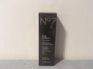 No7 Stay Perfect Foundation 30ml BNIB - Choose shade - Picture 1 of 36