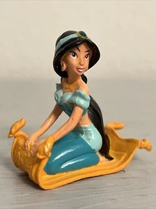 JASMINE ON CARPET ALADDIN DISNEY 1.5” ACTION FIGURE TOY (PRE-OWNED) - Picture 1 of 12