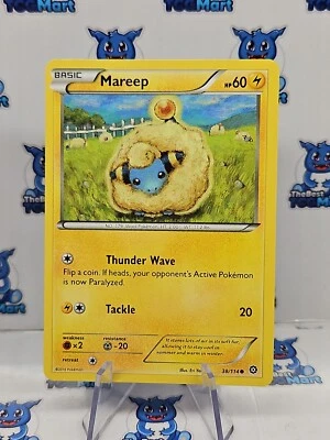 Mareep - 38/114 - Pokemon XY Steam Siege NM  - Image 1 of 2