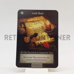 Sorcery Contested Realm SUMMER BETA - LAND DEED (NF) Elite - Imagen 1 de 1
