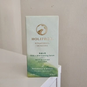 NIB HOLIFROG HALO AHA + BHA EVENING SERUM FULL SIZE 1 OZ - Picture 1 of 5