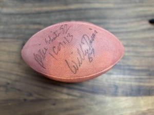 Reggie White y Willie Davis Packers Firmado Wilson NFL Juego Fútbol Certificado de Autenticidad JSA - Imagen 1 de 5