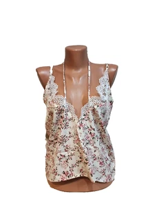 Shein Damen kurzes Nachthemd Spitze geblümt Gr. XS mehrfarbig - Bild 1 von 9
