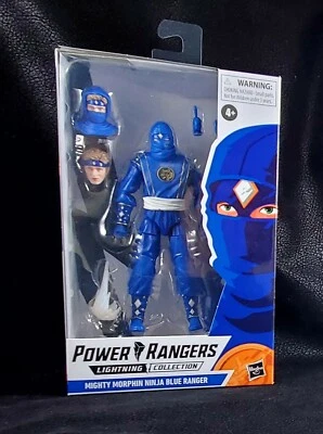 Power Rangers Lightning Collection Ninja AZUL Ranger Mighty Morphin Power Ranger Foto 1 de 4