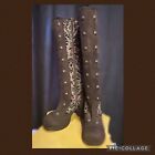 Steampunk Victorian Boots Demonia CRYPTO-301, 4" Heel Brown Size 9
